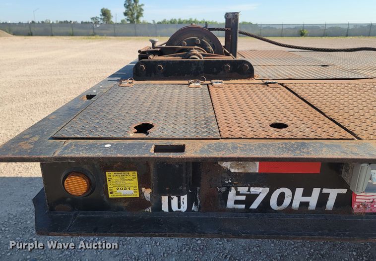 image for item JG9809 2005 Trail-Eze E70HT  drop deck equipment trailer