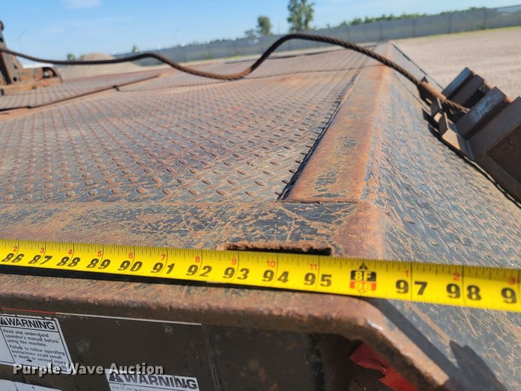 image for item JG9809 2005 Trail-Eze E70HT  drop deck equipment trailer