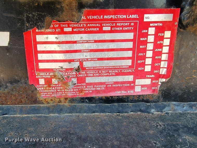 image for item JG9809 2005 Trail-Eze E70HT  drop deck equipment trailer