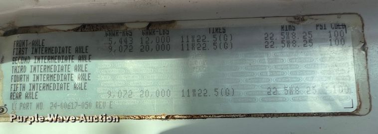 image for item JM9245 2000 Freightliner FL80  truck cab and chassis