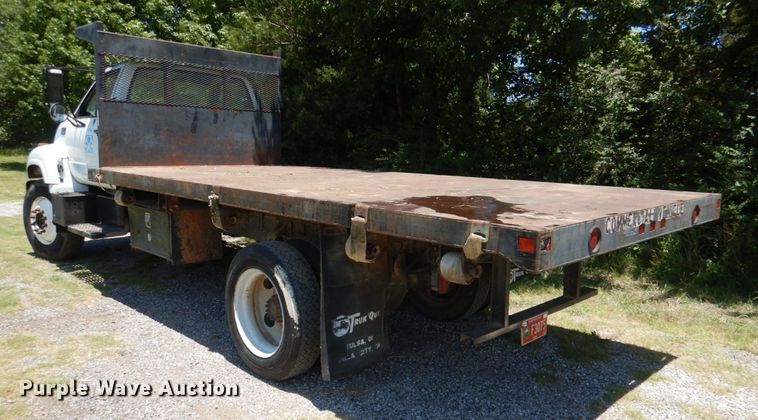 image for item KJ9807 1998 Chevrolet C6500  dump flatbed truck