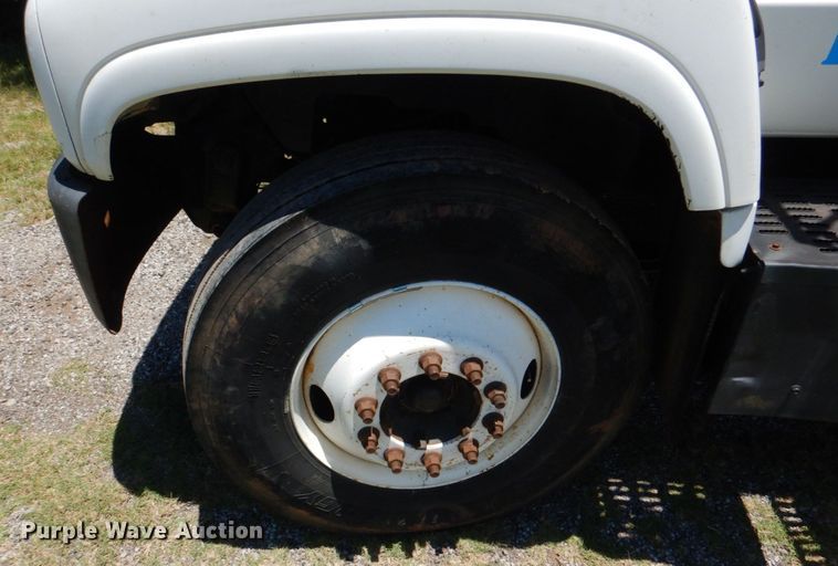 image for item KJ9807 1998 Chevrolet C6500  dump flatbed truck