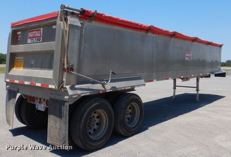 image for item KJ9865 2016 Nuttall S853754  end dump trailer