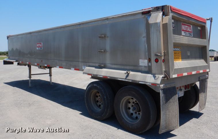 image for item KJ9865 2016 Nuttall S853754  end dump trailer
