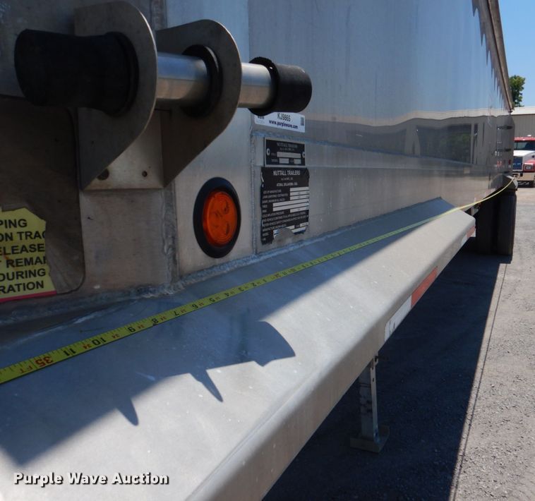 image for item KJ9865 2016 Nuttall S853754  end dump trailer