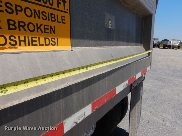 image for item KJ9865 2016 Nuttall S853754  end dump trailer