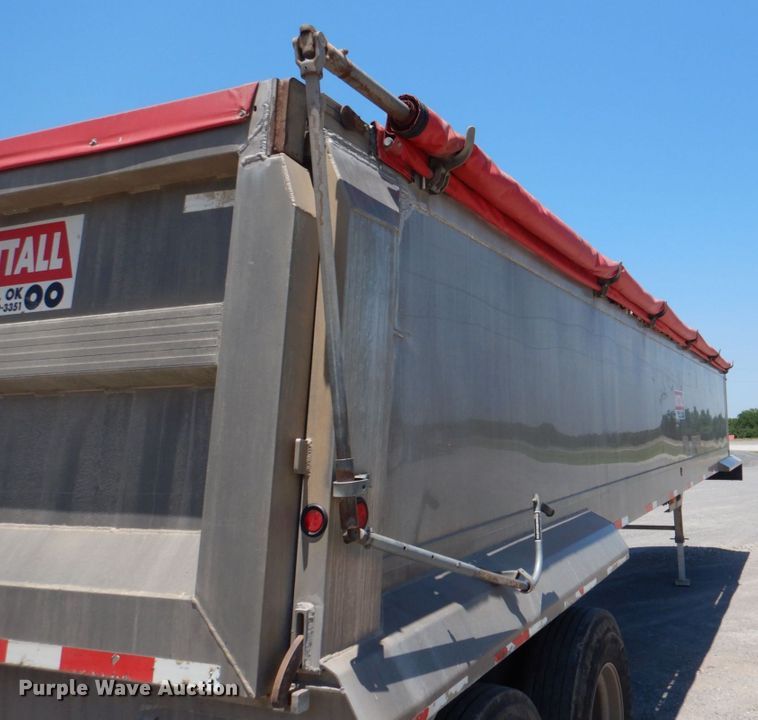 image for item KJ9865 2016 Nuttall S853754  end dump trailer