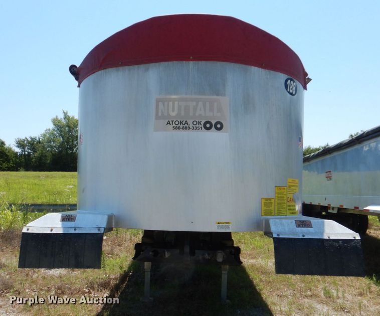 image for item KJ9868 2017 Nuttall S85 37 54  end dump trailer