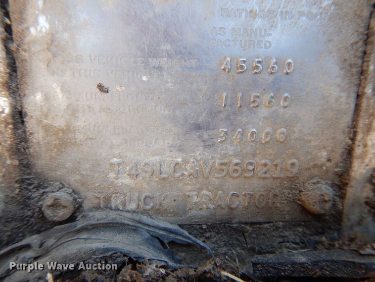 image for item KN9822 1976 GMC Astro  semi truck