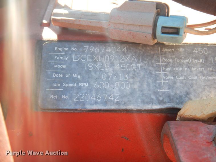 image for item KR9217 2014 Volvo VNL670  semi truck