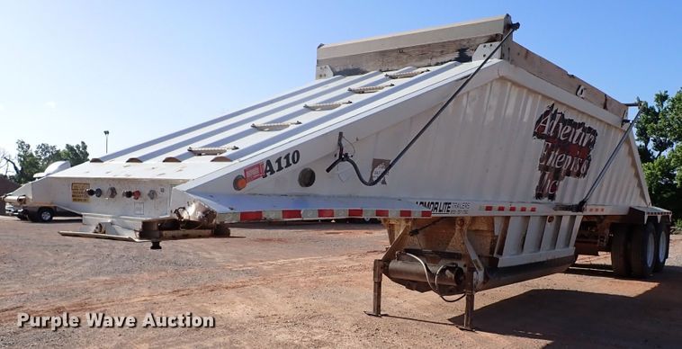 image for item LU9051 2015 Armor Lite SBD-40  bottom dump trailer