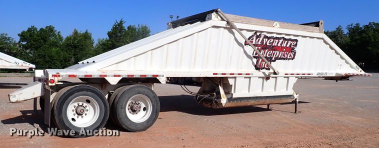 image for item LU9051 2015 Armor Lite SBD-40  bottom dump trailer