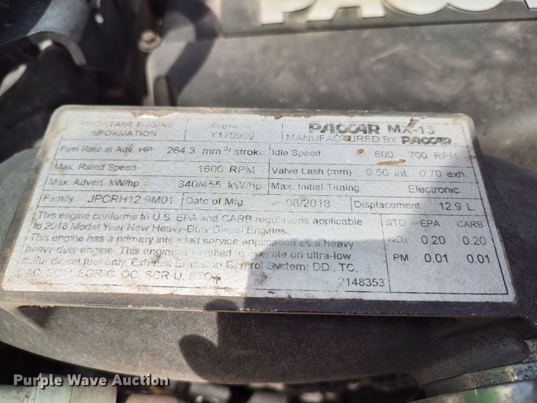 image for item LU9110 2019 Kenworth T680  semi truck