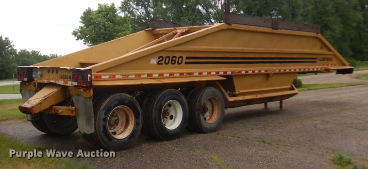 image for item MF9675 1998 Load King 2060  bottom dump trailer