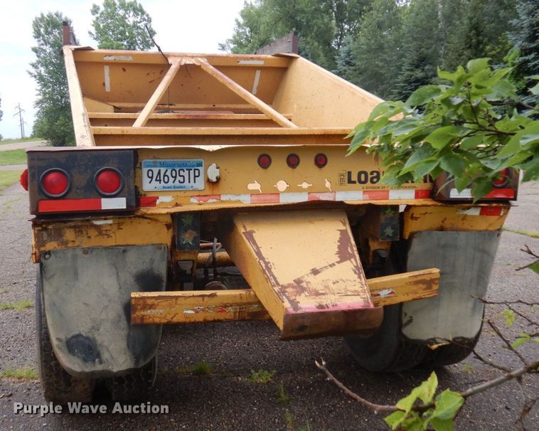 image for item MF9675 1998 Load King 2060  bottom dump trailer