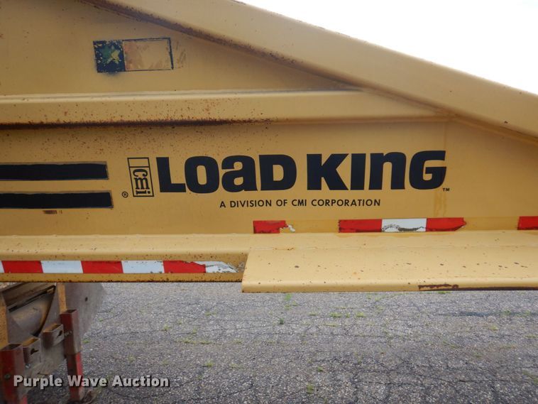 image for item MF9675 1998 Load King 2060  bottom dump trailer