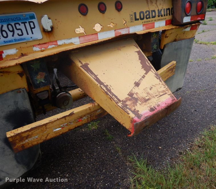 image for item MF9675 1998 Load King 2060  bottom dump trailer
