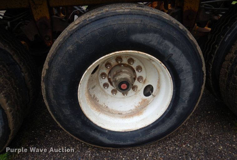 image for item MF9675 1998 Load King 2060  bottom dump trailer