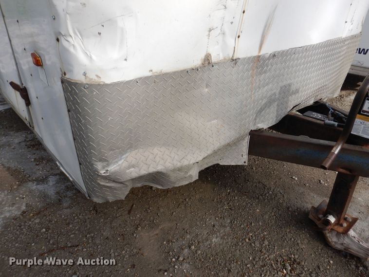 image for item DK2015 2002 Forest River  enclosed cargo trailer