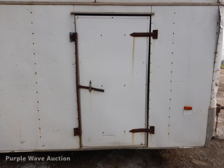 image for item DK2015 2002 Forest River  enclosed cargo trailer