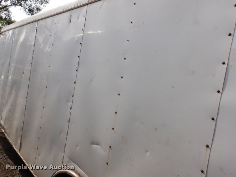 image for item DK2015 2002 Forest River  enclosed cargo trailer