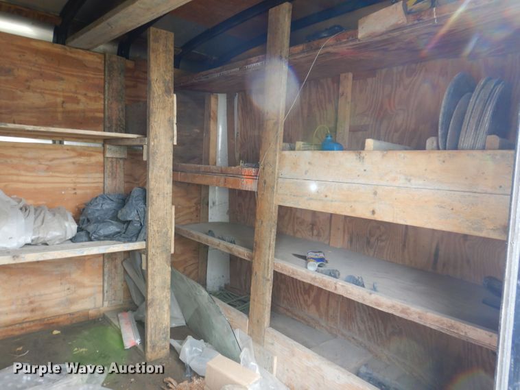 image for item DK2015 2002 Forest River  enclosed cargo trailer