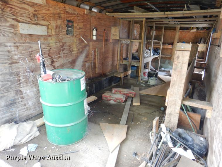 image for item DK2015 2002 Forest River  enclosed cargo trailer