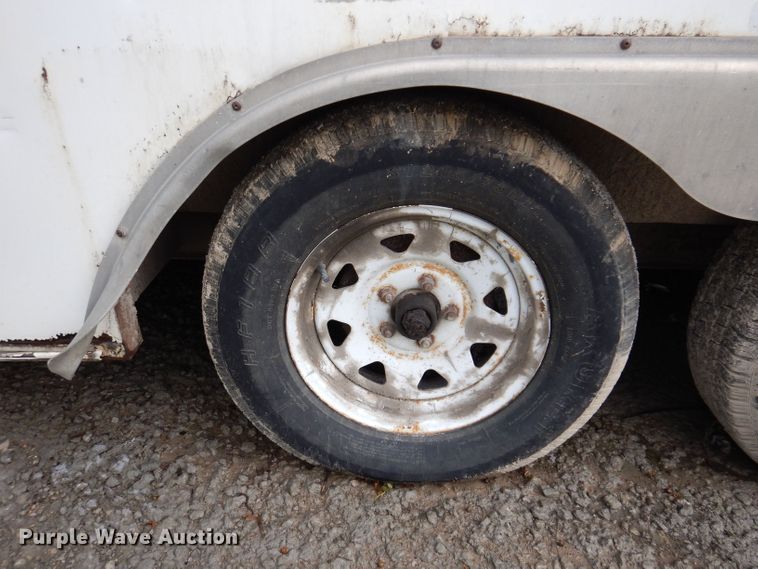 image for item DK2015 2002 Forest River  enclosed cargo trailer