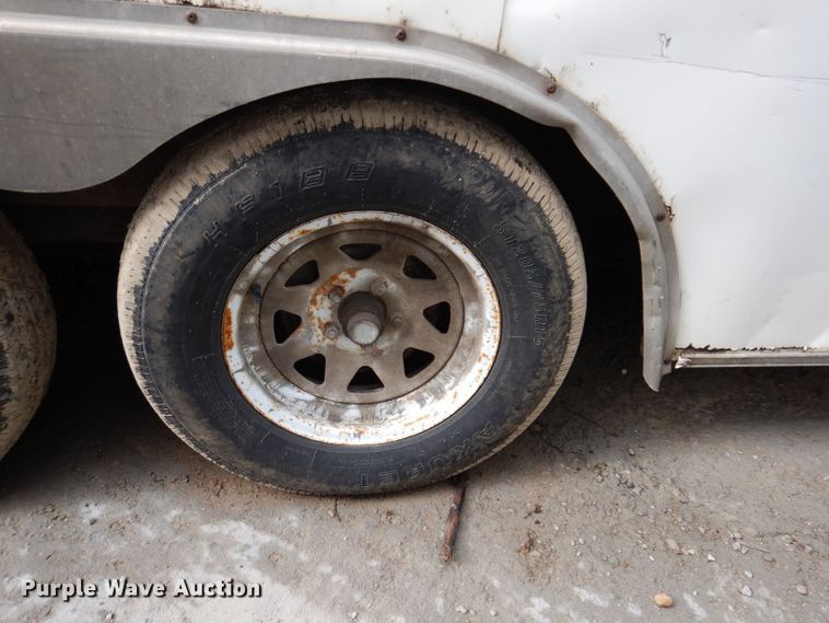 image for item DK2015 2002 Forest River  enclosed cargo trailer