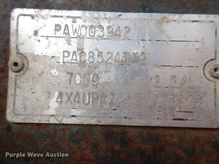 image for item DK2015 2002 Forest River  enclosed cargo trailer