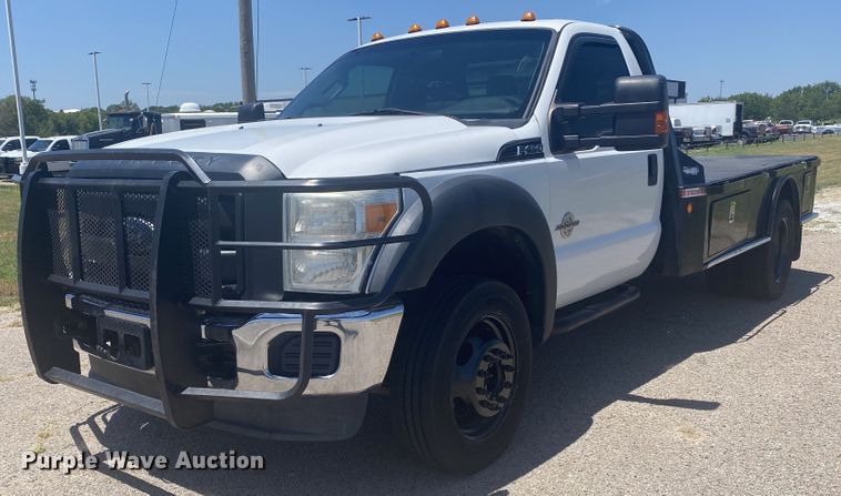 image for item DK6246 2012 Ford F450 Super Duty  flatbed truck