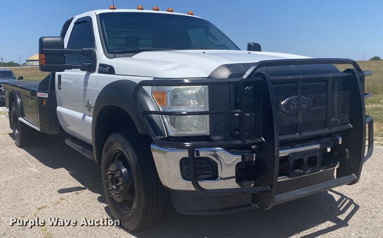 image for item DK6246 2012 Ford F450 Super Duty  flatbed truck