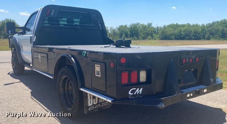 image for item DK6246 2012 Ford F450 Super Duty  flatbed truck