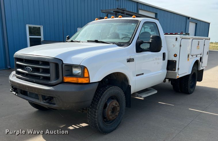 image for item DK7023 2000 Ford F450 Super Duty  utility / service truck