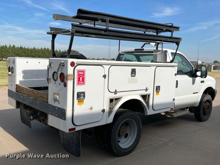 image for item DK7023 2000 Ford F450 Super Duty  utility / service truck