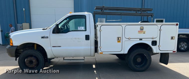 image for item DK7023 2000 Ford F450 Super Duty  utility / service truck