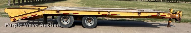 image for item DK7024 2000 Belshe DT-255  equipment trailer