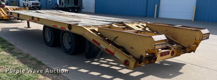 image for item DK7024 2000 Belshe DT-255  equipment trailer