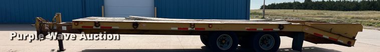 image for item DK7024 2000 Belshe DT-255  equipment trailer