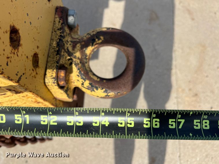 image for item DK7024 2000 Belshe DT-255  equipment trailer