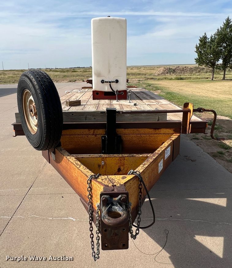 image for item DK7025 1986 Belshe  equipment trailer