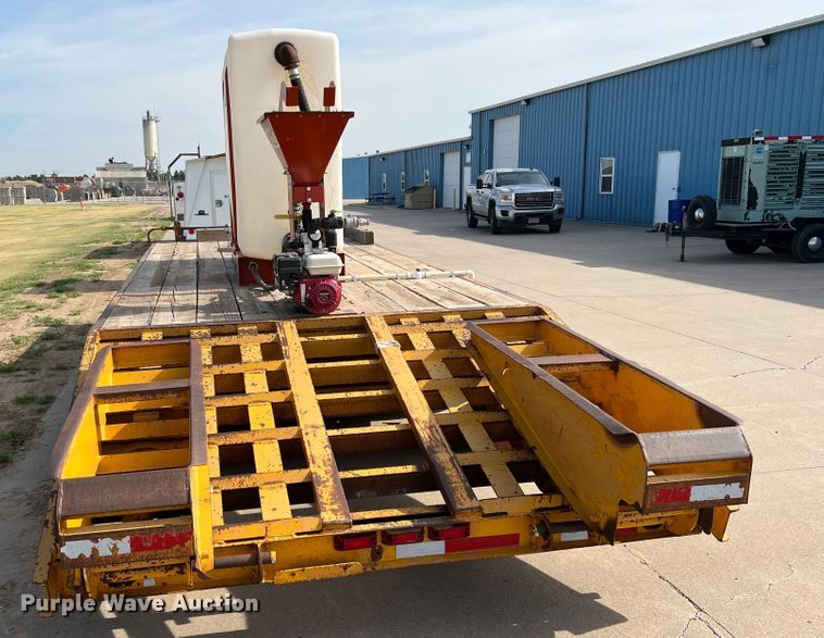 image for item DK7025 1986 Belshe  equipment trailer