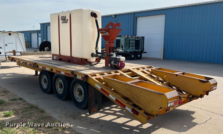 image for item DK7025 1986 Belshe  equipment trailer