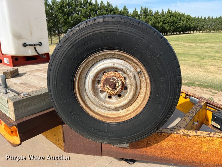 image for item DK7025 1986 Belshe  equipment trailer