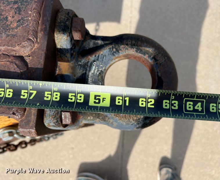 image for item DK7025 1986 Belshe  equipment trailer