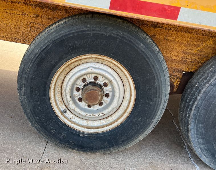 image for item DK7025 1986 Belshe  equipment trailer