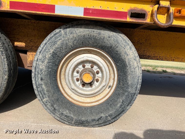 image for item DK7025 1986 Belshe  equipment trailer