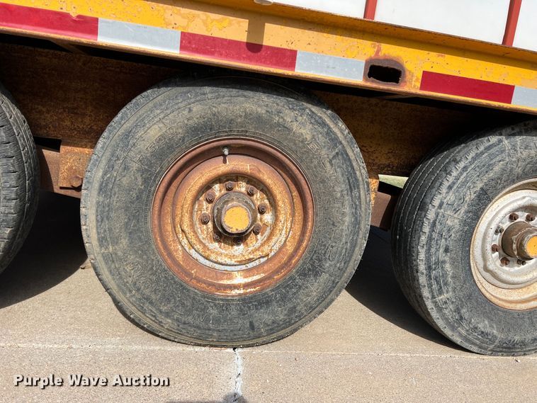 image for item DK7025 1986 Belshe  equipment trailer