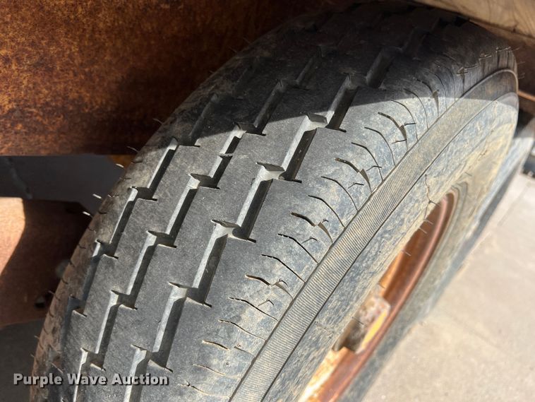 image for item DK7025 1986 Belshe  equipment trailer