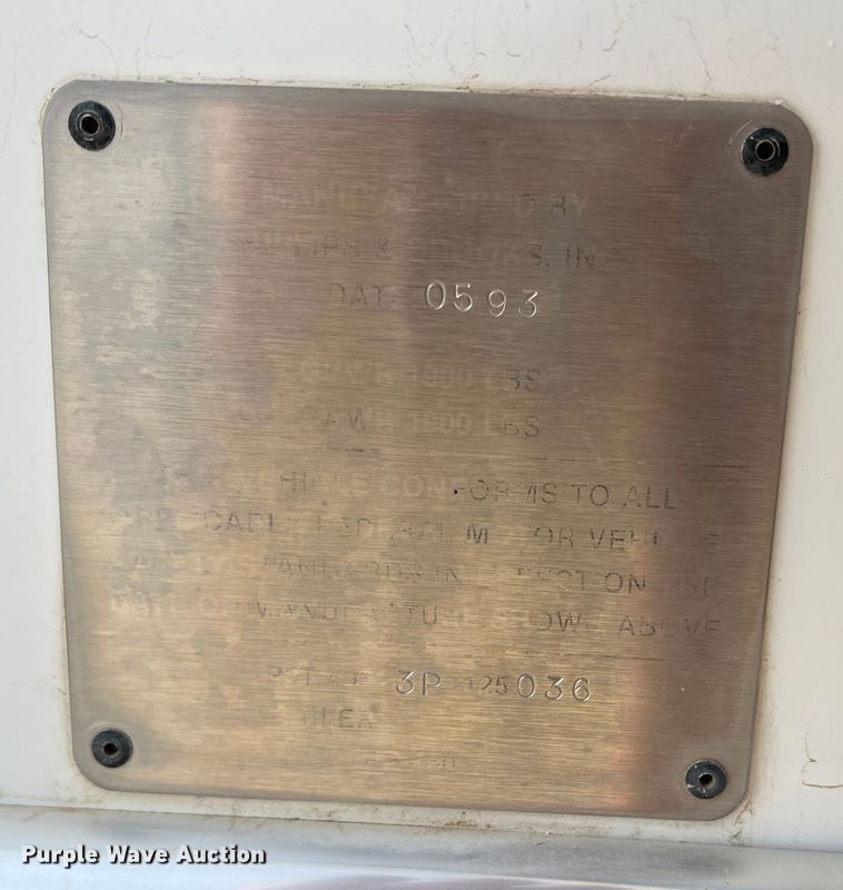 image for item DK7026 1993 Philips & Brooks  pay phone trailer